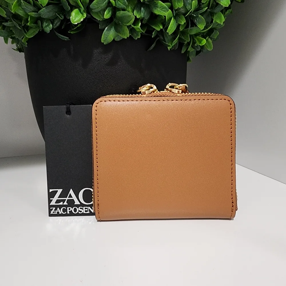 NWT Zac Posen Square Zip Wallet
